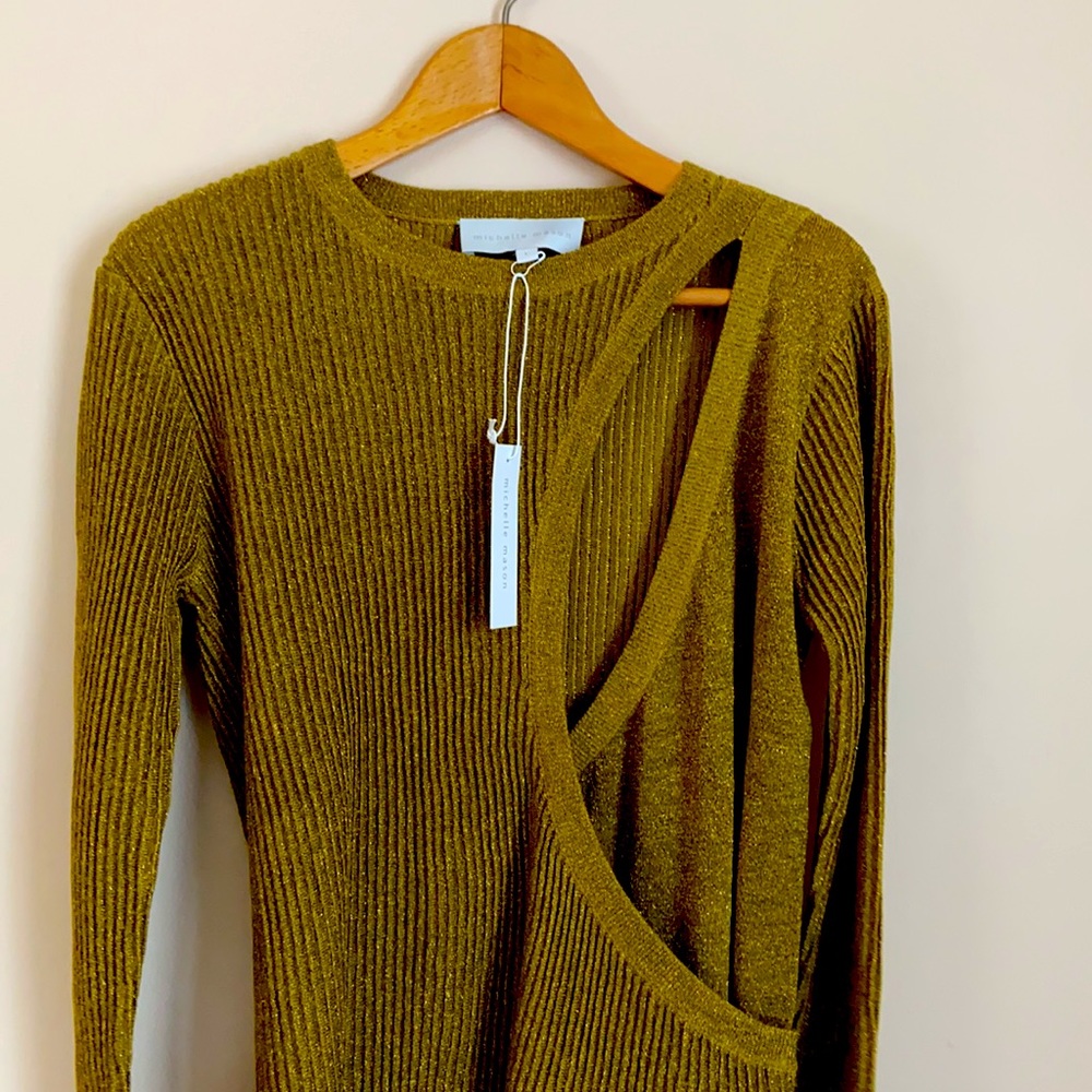 Michelle Mason-Asymmetrical Layered Sweater - Picture 7 of 8